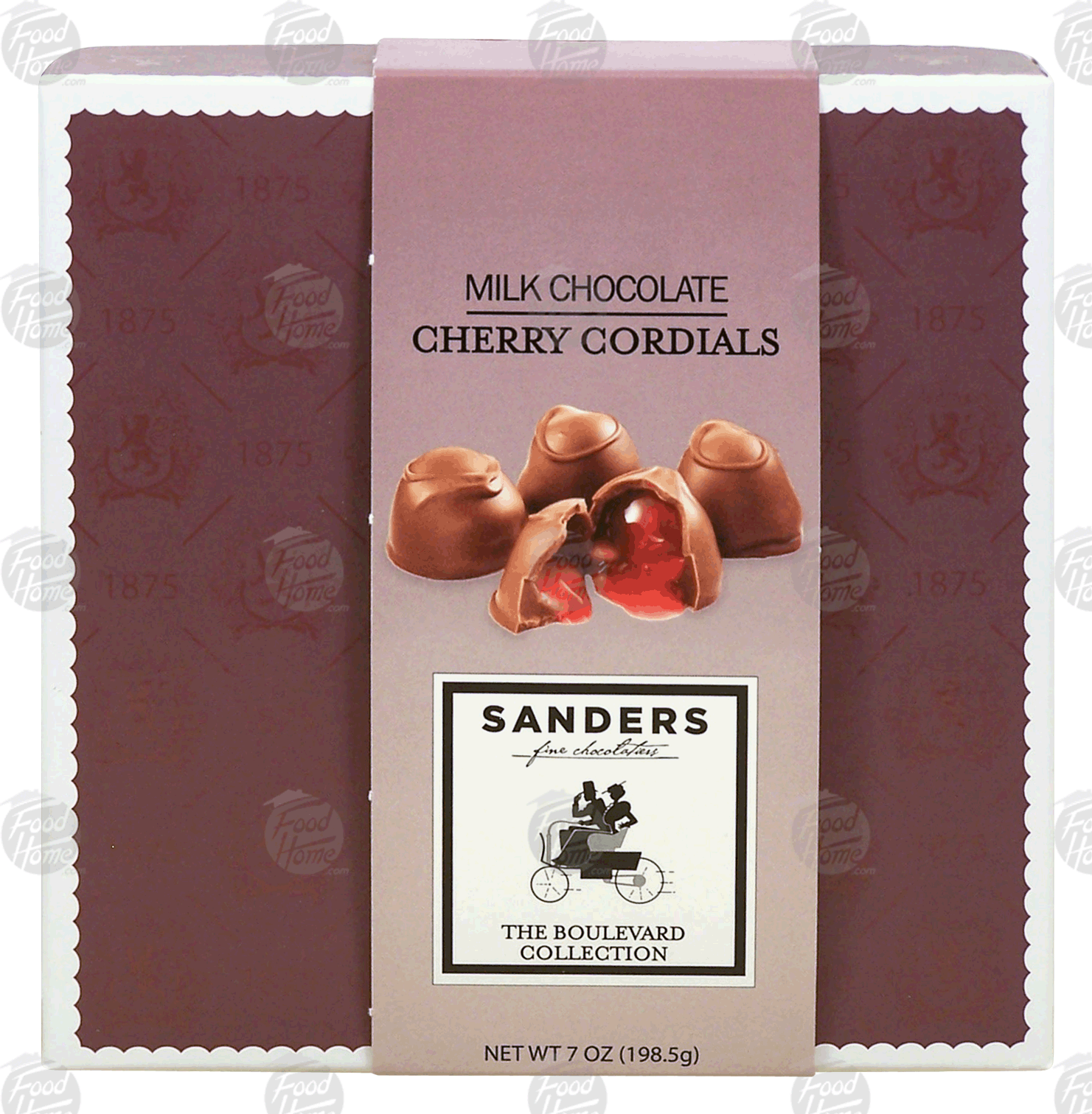 Sander's The Boulevard Collection milk chocolate cherry cordials Full-Size Picture